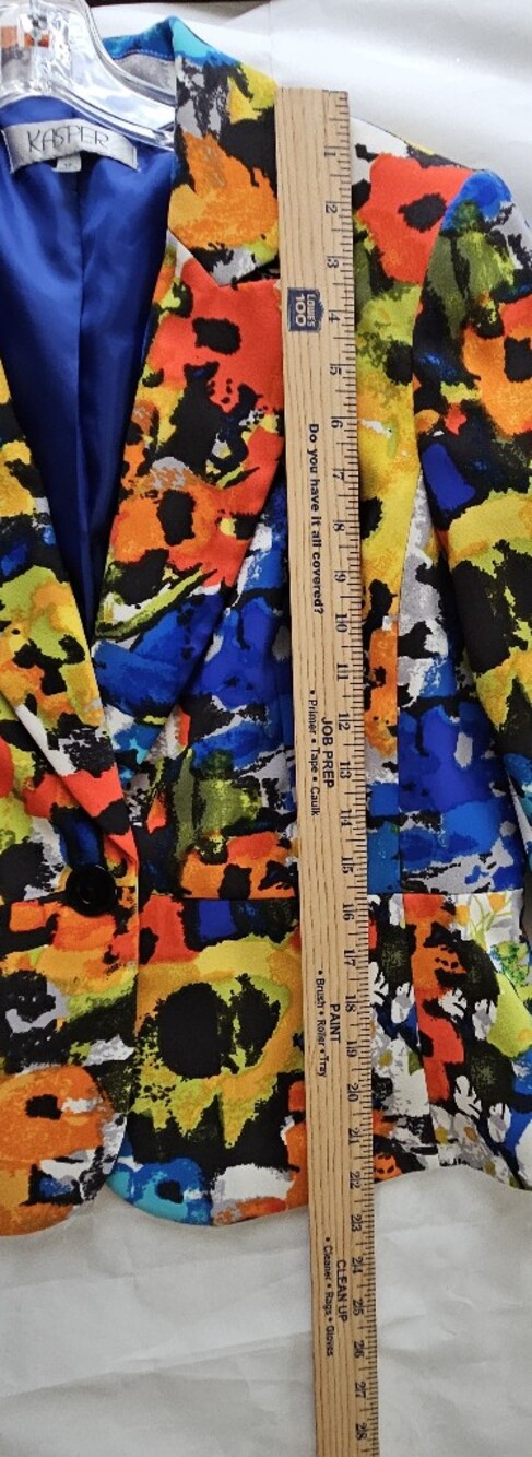 Kasper Floral Blazer Jacket - Picture 7 of 9